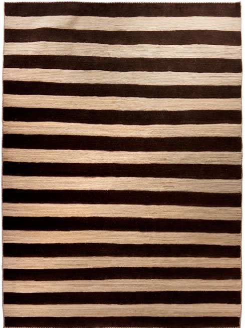 Black Stripes Bakhtiar Kilim
