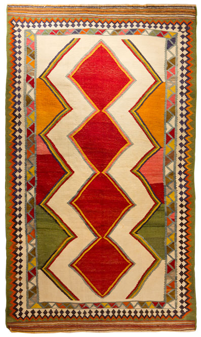 Colorful Kashkay Kilim